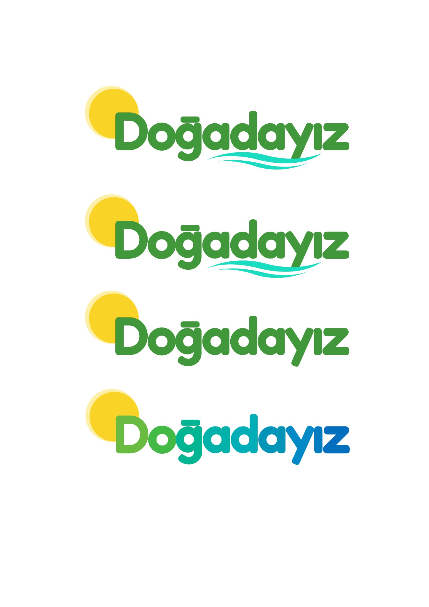 Wordmark logo varyasyonları birinci grup